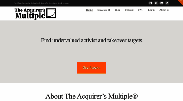 acquirersmultiple.com