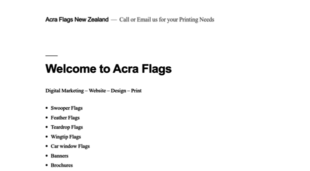 acraflags.co.nz