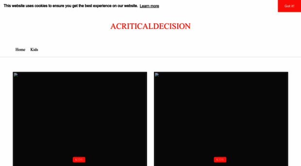 acriticaldecision.org