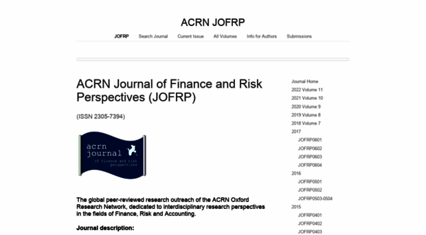 acrn-journals.eu