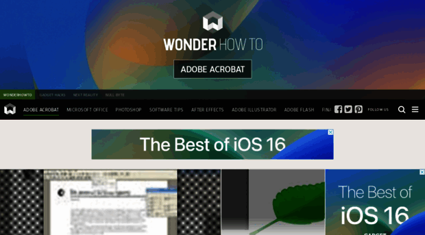 acrobat.wonderhowto.com
