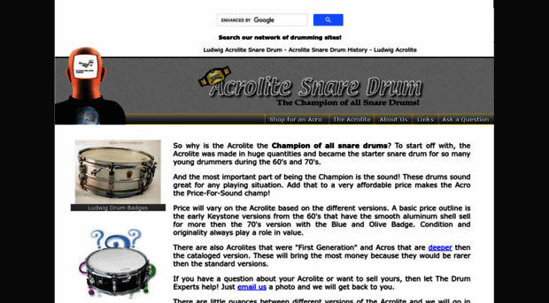 acrolitesnaredrum.com