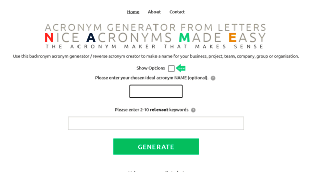 acronymgenerator.net