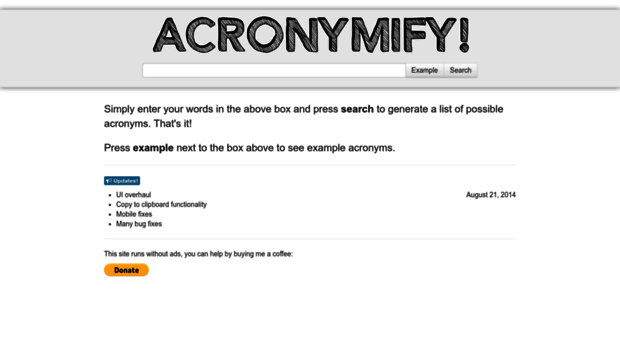 acronymify.com