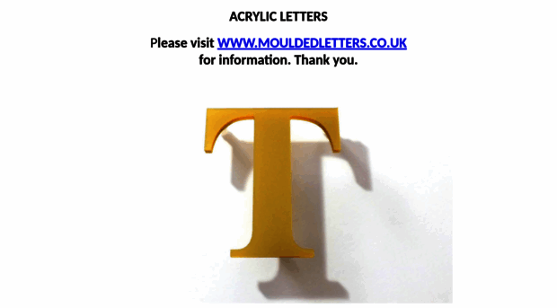 acrylicletters.co.uk