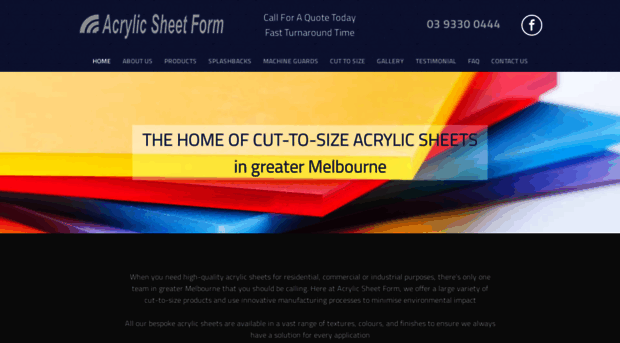 acrylicsheetform.com.au