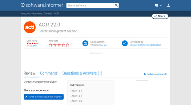 act.software.informer.com