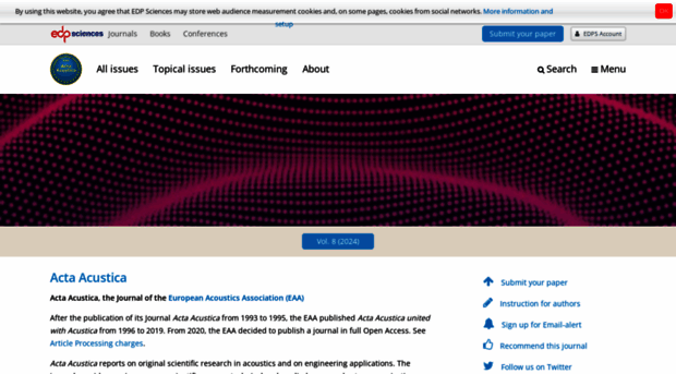 acta-acustica.edpsciences.org