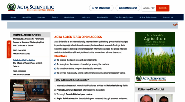 actascientific.com