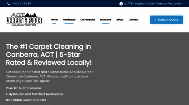 actcarpetcleaners.com