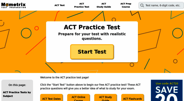 actexampracticetests.com