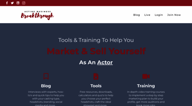 actingbusinessbreakthrough.com