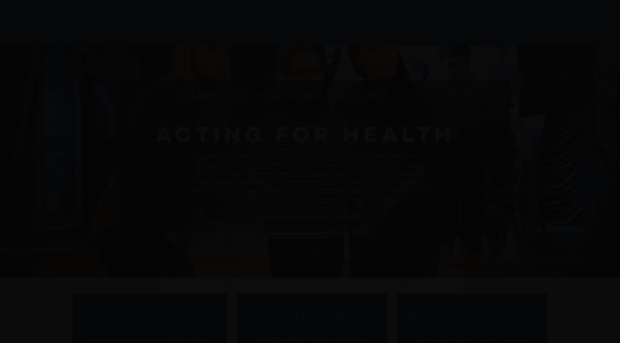 actingforhealth.org