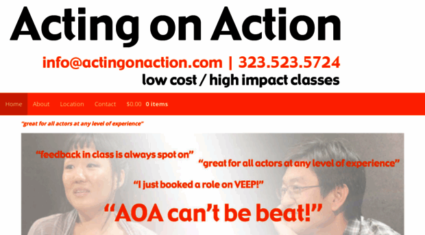 actingonaction.com