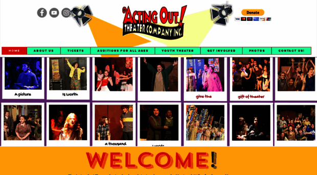 actingouttheater.com