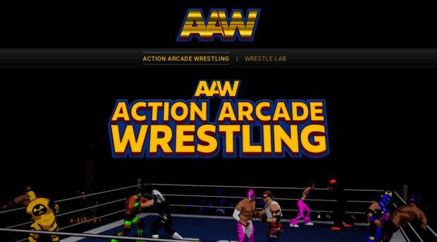 actionarcadewrestling.com