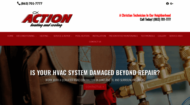 actionheatingandcoolinginc.com