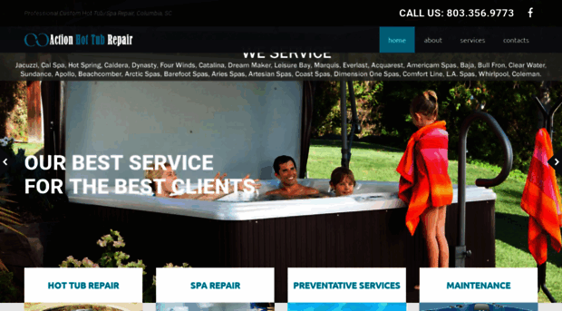 actionhottubrepair.com