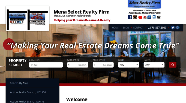 actionrealtyar.com