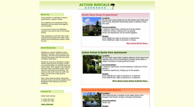 actionrentalsbarbados.com