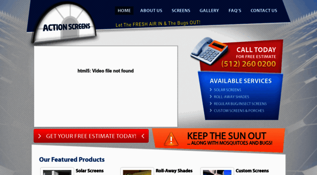 actionscreens.com