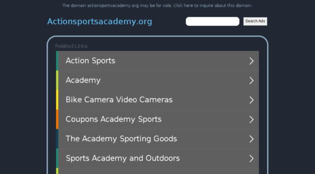 actionsportsacademy.org