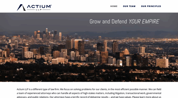 actiumllp.com