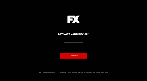 activate.fxnetworks.com