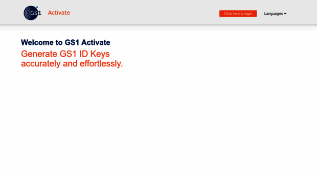 activate.gs1.org - GS1 Activate - Activate GS1