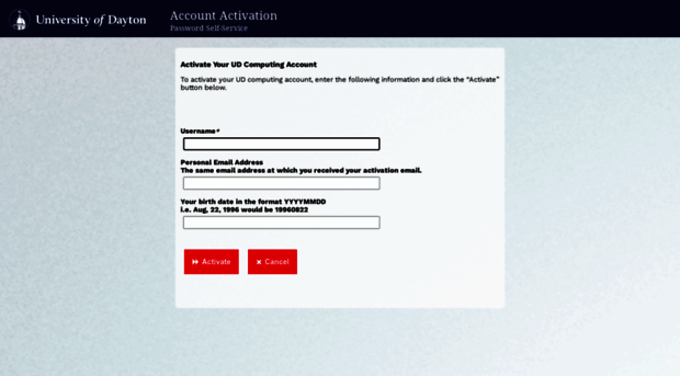 activate.udayton.edu