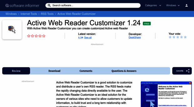 active-web-reader-customizer.software.informer.com