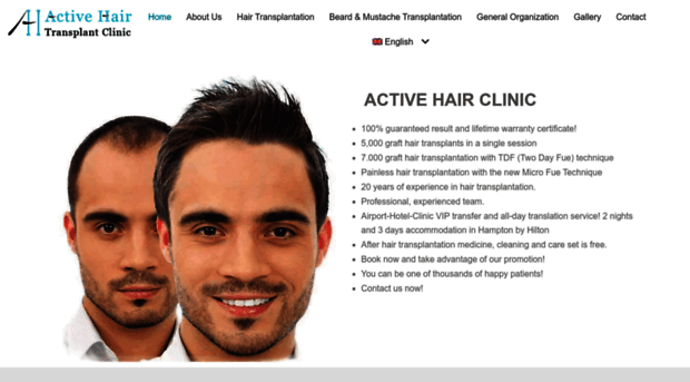 activehairclinic.com