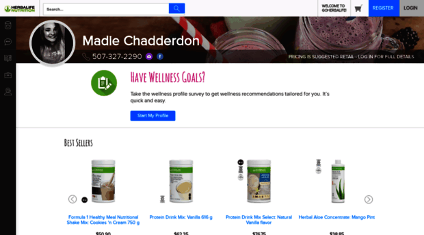 activemadie.goherbalife.com