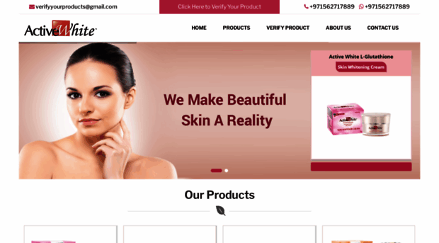 activewhiteproducts.com