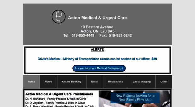 actonmedical-urgentcareclinic.com