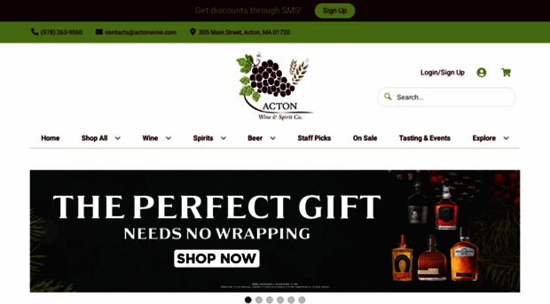 actonwine.com