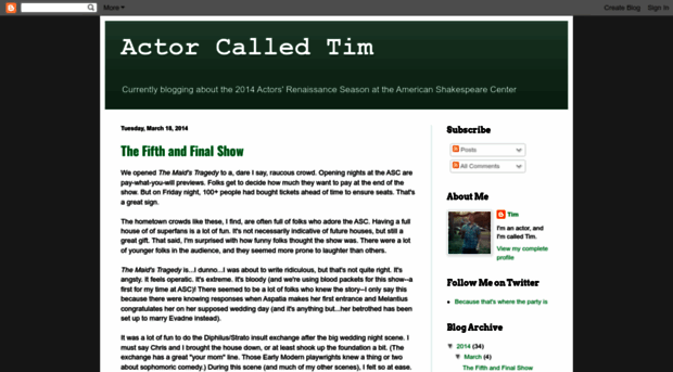 actorcalledtim.blogspot.com