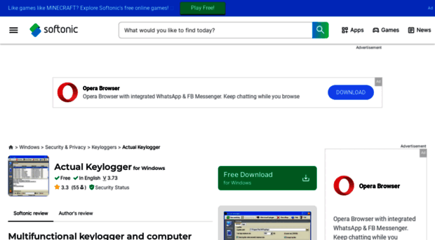 actual-keylogger.en.softonic.com