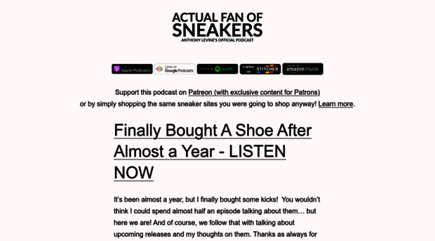 actualfanofsneakers.com