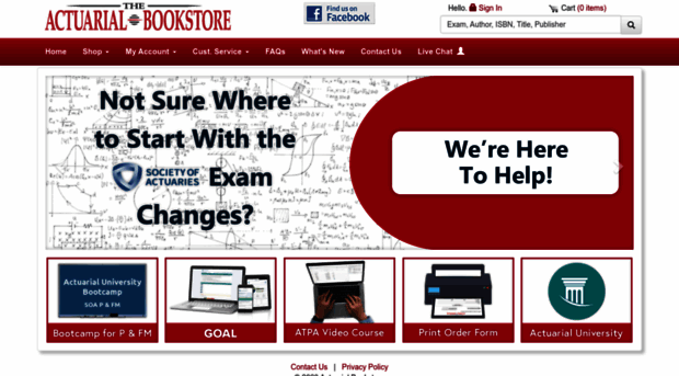 actuarialbookstore.com