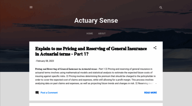 actuarysense.com