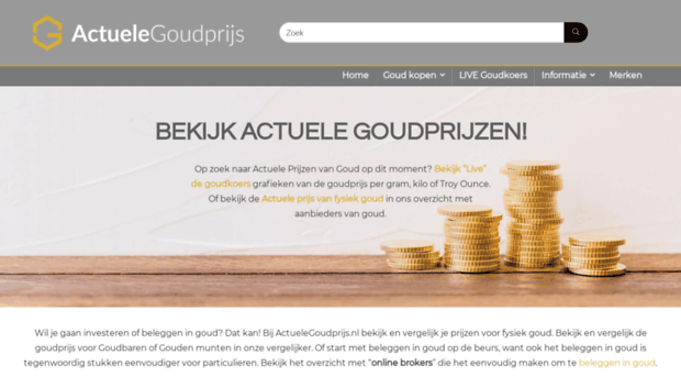 actuelegoudprijs.nl