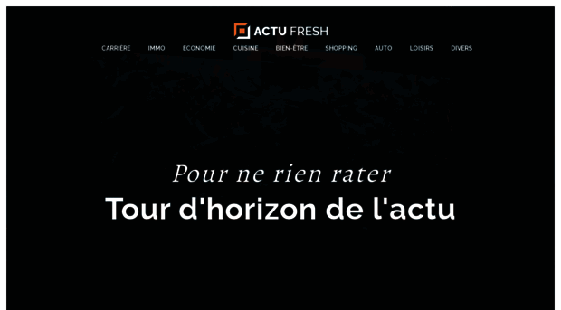 actufresh.fr
