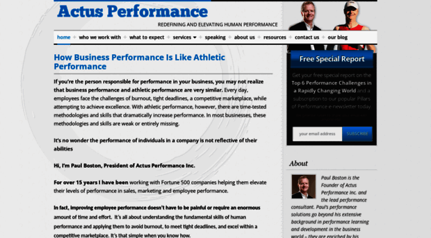 actusperformance.com