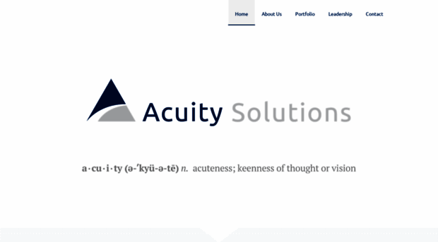 acuitysolutionscorporation.com