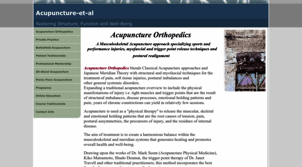 acupuncture-et-al.com