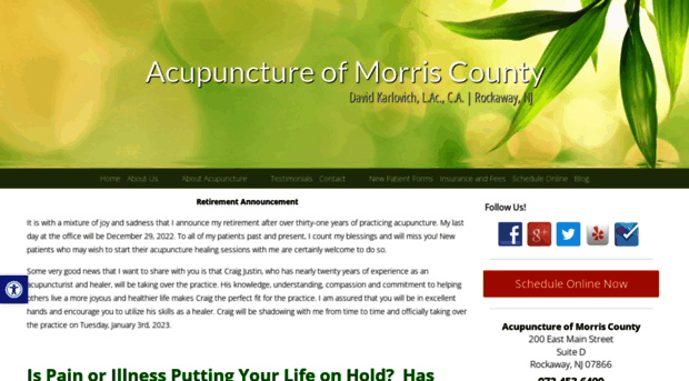 acupunctureofmorriscounty.com