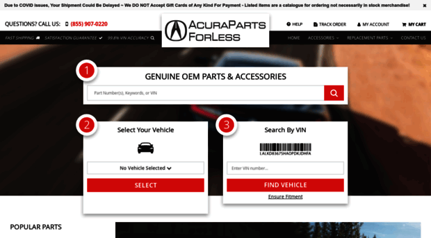 acurapartsforless.com