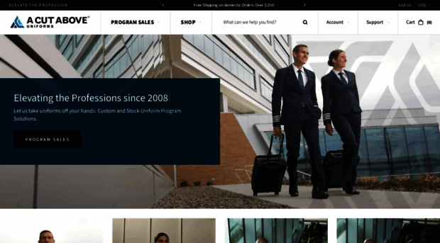 acutaboveuniforms.com