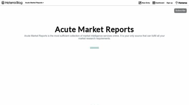 acutemarketreports.hatenablog.com